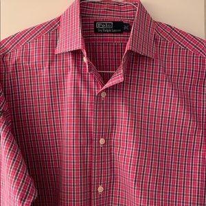 Multi colored plaid Polo by Ralph Lauren shirt